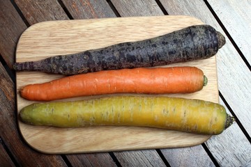 different carrots