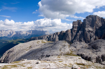 Fototapeta premium Gadertal - Dolomiten - Alpen
