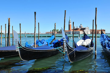 Fototapeta premium Gondolas