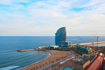 Obraz premium Barcelona beach