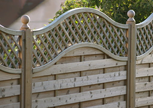 Decorative fence panel