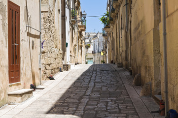 Obraz premium Alleyway. Martano. Puglia. Italy.