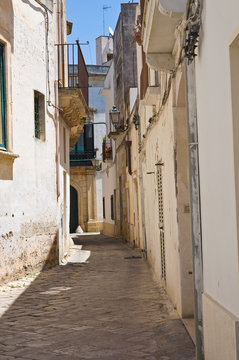 Alleyway. Soleto. Puglia. Italy.