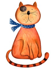 Obraz premium Red Cat