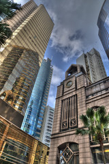 Modern Buildings in Hong Kong