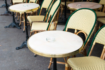 traditional Parisian coffee