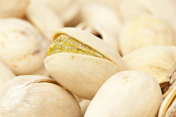 Brown and Green Pistachio