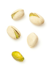 Brown and Green Pistachio