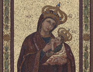 Naklejka premium Roma, vaticano, mosaico