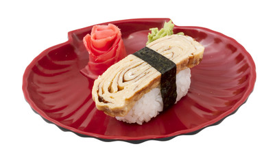 Tamago (Omelet) sushi