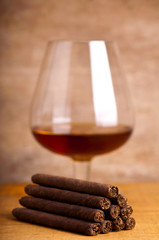 cigars and cognac