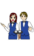 ホールスタッフ