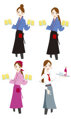 ホールスタッフ