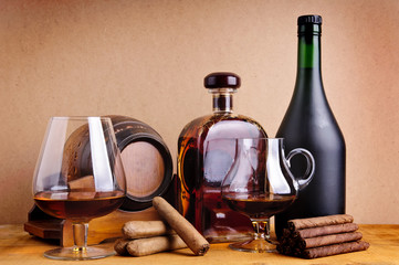 cognac and cigars