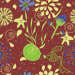 seamless sea background