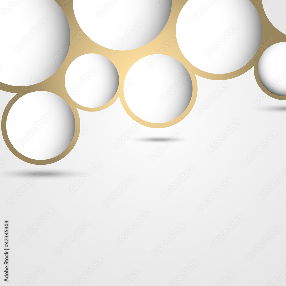 Poster new design abstract bubble background