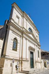 Fototapeta na wymiar Matka Kościół Greci Castrignano de '. Puglia. Włochy.