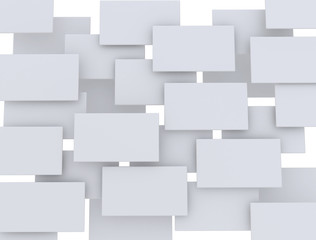 Square 3d background