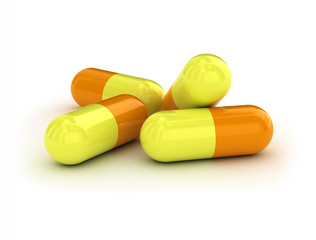 Pills - medicine background