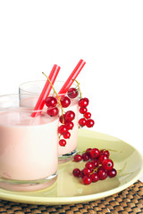 Redcurrant milkshake