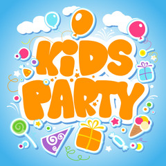 Kids Party design template