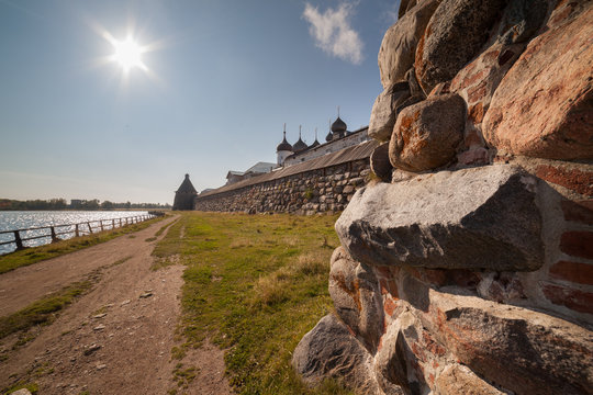 Old fortress. Solovetsky monastery