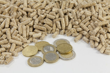 Geld und Pellets