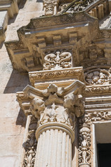 St. Nicola Mother Church. Corigliano d'Otranto. Puglia. Italy.