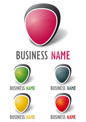 Business logo color shield design - 42358756