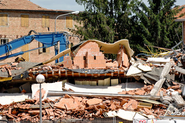 Terremoto in Emilia, Italy, Cavezzo - earthquake