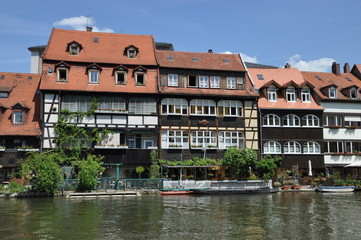 Fototapeta na wymiar Klein-Venedig in Bamberg
