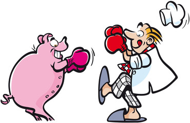 Bilder und Videos suchen: cartoon-koch