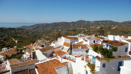 Village blanc d'Andalousie.