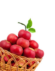 .Basket of apples