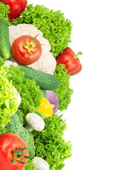 Assorted fresh vegetables
