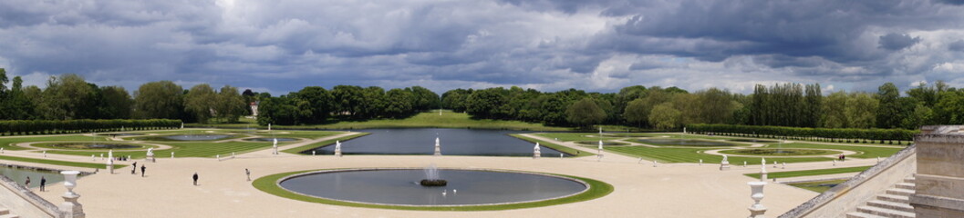 Obraz premium Jardin du Château de Chantilly