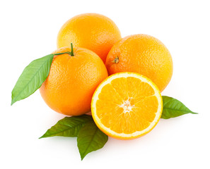 Obraz na płótnie Canvas ripe oranges