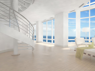 Modern Luxury Beach Loft / Apartment with Sea View