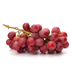 Perfect bunch of red grapes