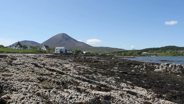 Broadford waterfront Isle of Skye Scotland
