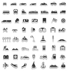 Stickers Symols Traffic
