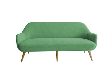 dark green sofa with with background