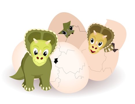 newborn triceratops
