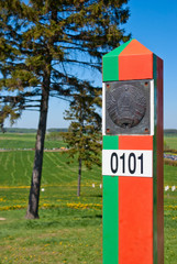 Belorussian frontier marker