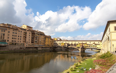 Naklejka premium The Ponte Vecchio,Florence