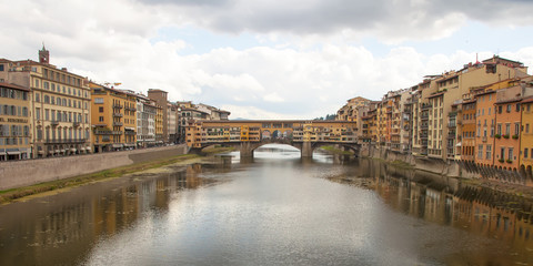 Fototapeta na wymiar The Ponte Vecchio,Florence