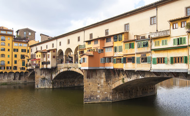 Fototapeta na wymiar Ponte Vecchio, Florencja