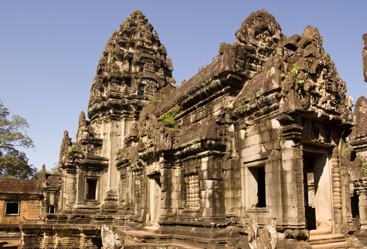 Central Prasat, Banteay Samre Temple, Angkor, Cambodia