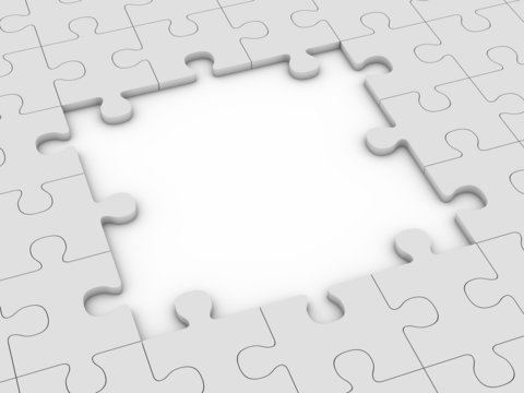 Puzzle with big gap