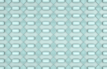 seamless diamond pattern in turquoise blue